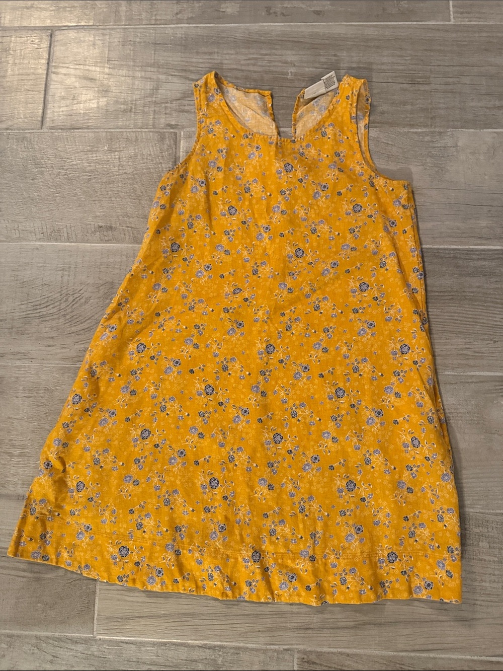 Rachel Zoe Yellow Floral Sleeveless Shift Dress